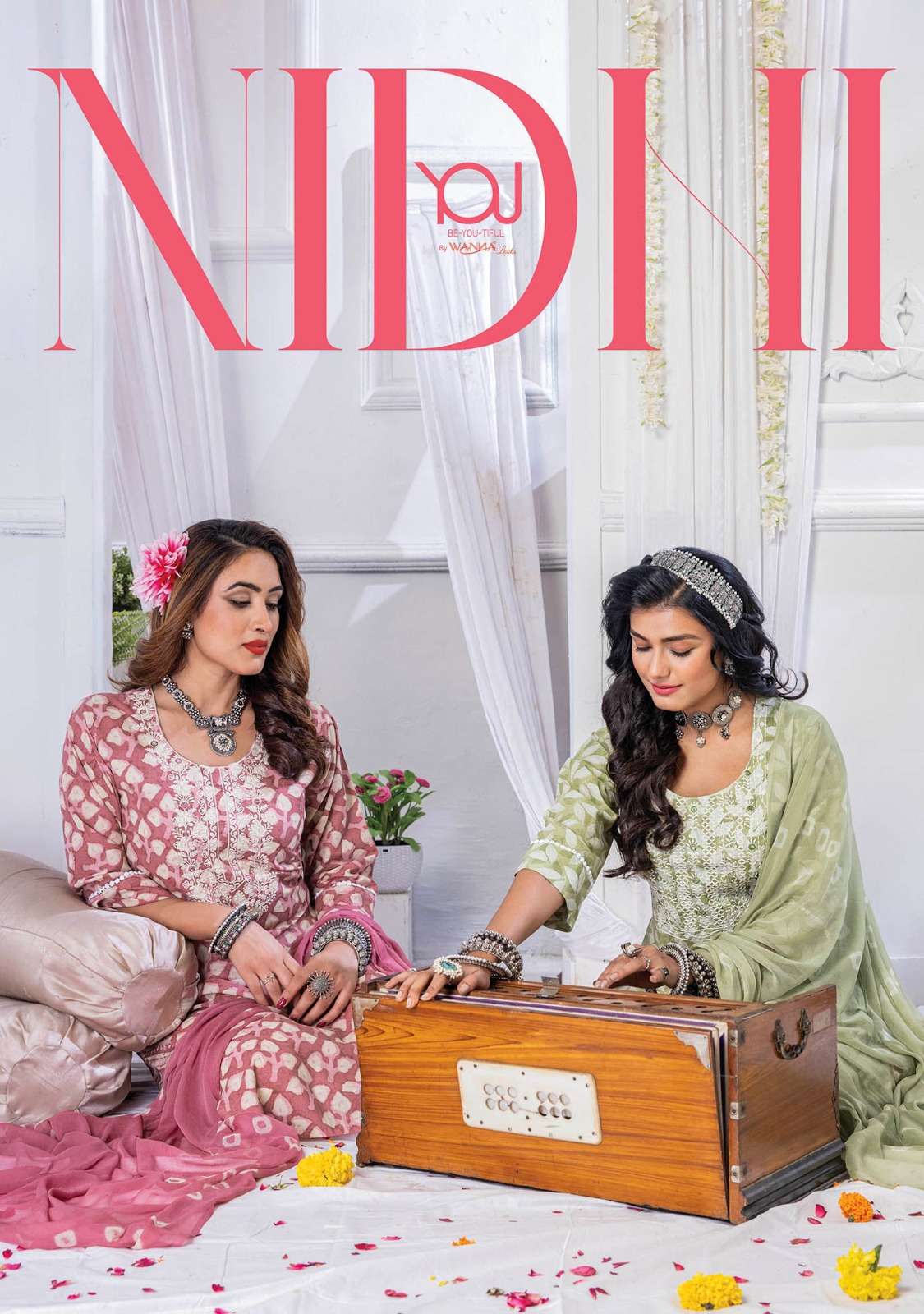 NIDHI BY YOU 1001 TO 1009 SERIES SOFT CAMBRIC COTTON STITCHED DRESSES