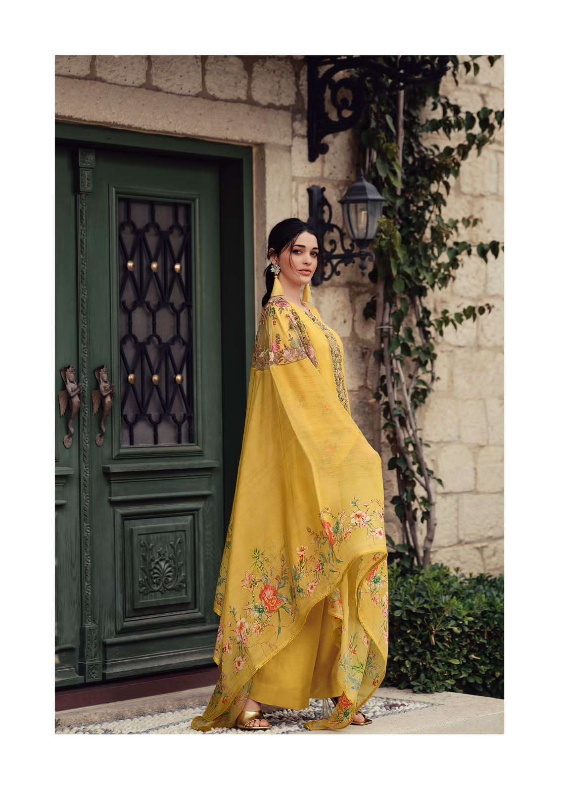 NOORAIN BY VARSHA 01 TO 06 SERIES DESIGNER FANCY CREPE HANDWORK DRESSES