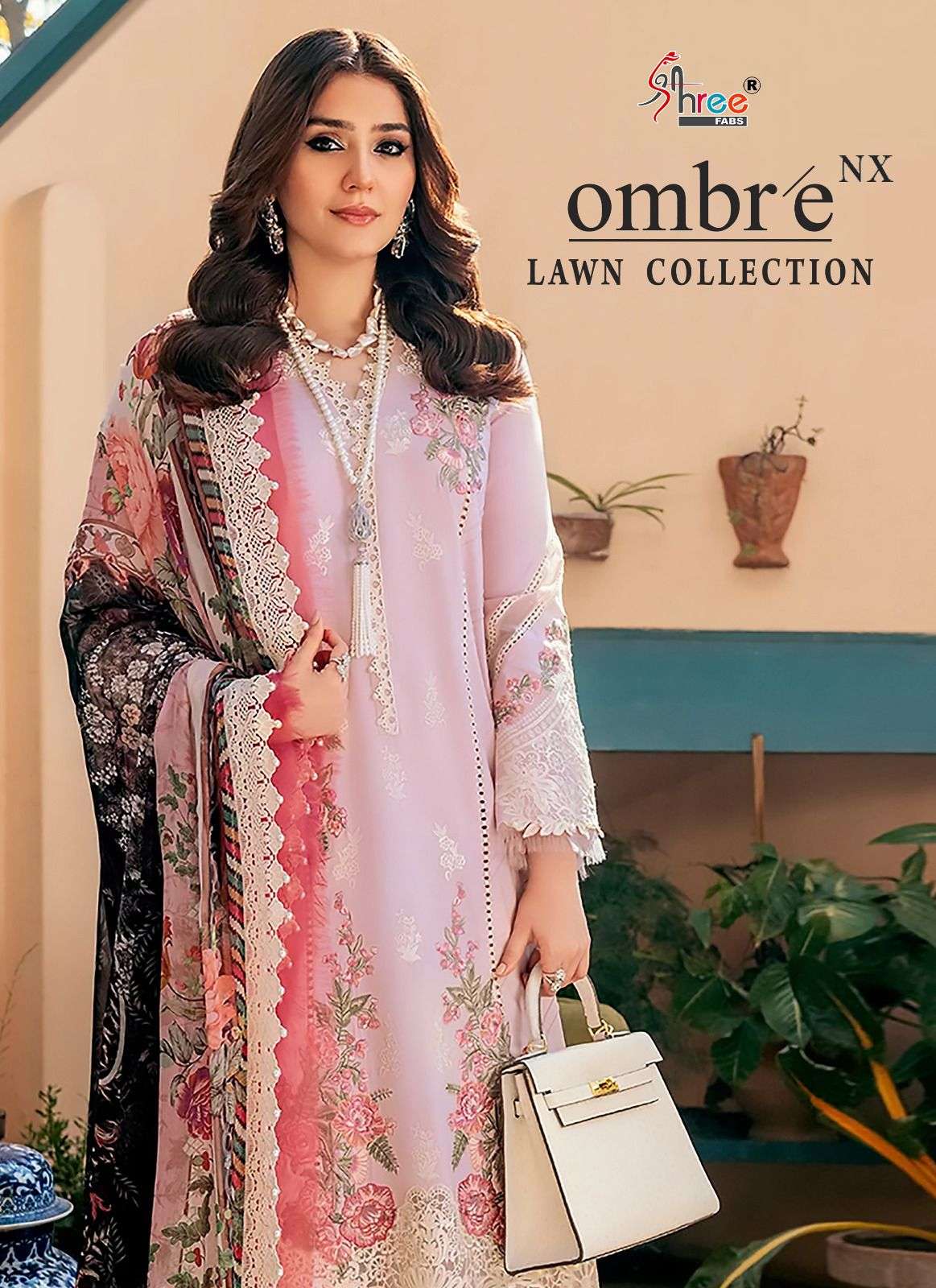 OMBRE LAWN COLLECTION NX BY SHREE FABS DESIGNER HEAVY COTTON DRESSES