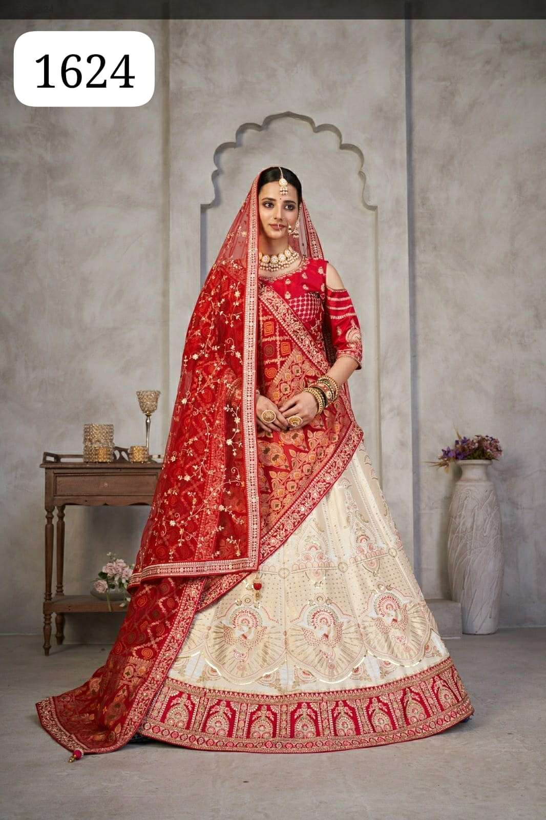 PANETAR BY ASLIWHOLESALE DESIGNER BRIDAL HEAVY SILK LEHENGAS