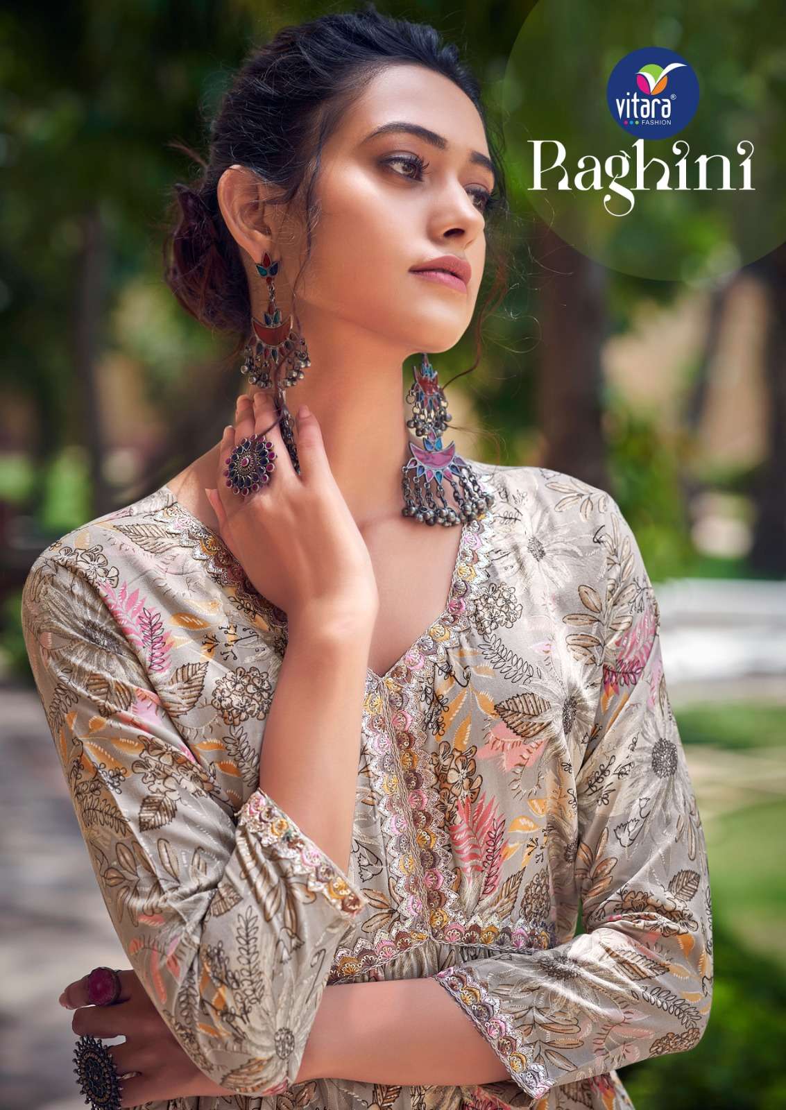 RAGHINI BY VITARA FASHION 1001 TO 1004 SERIES RAYON STITCHED KURTIS