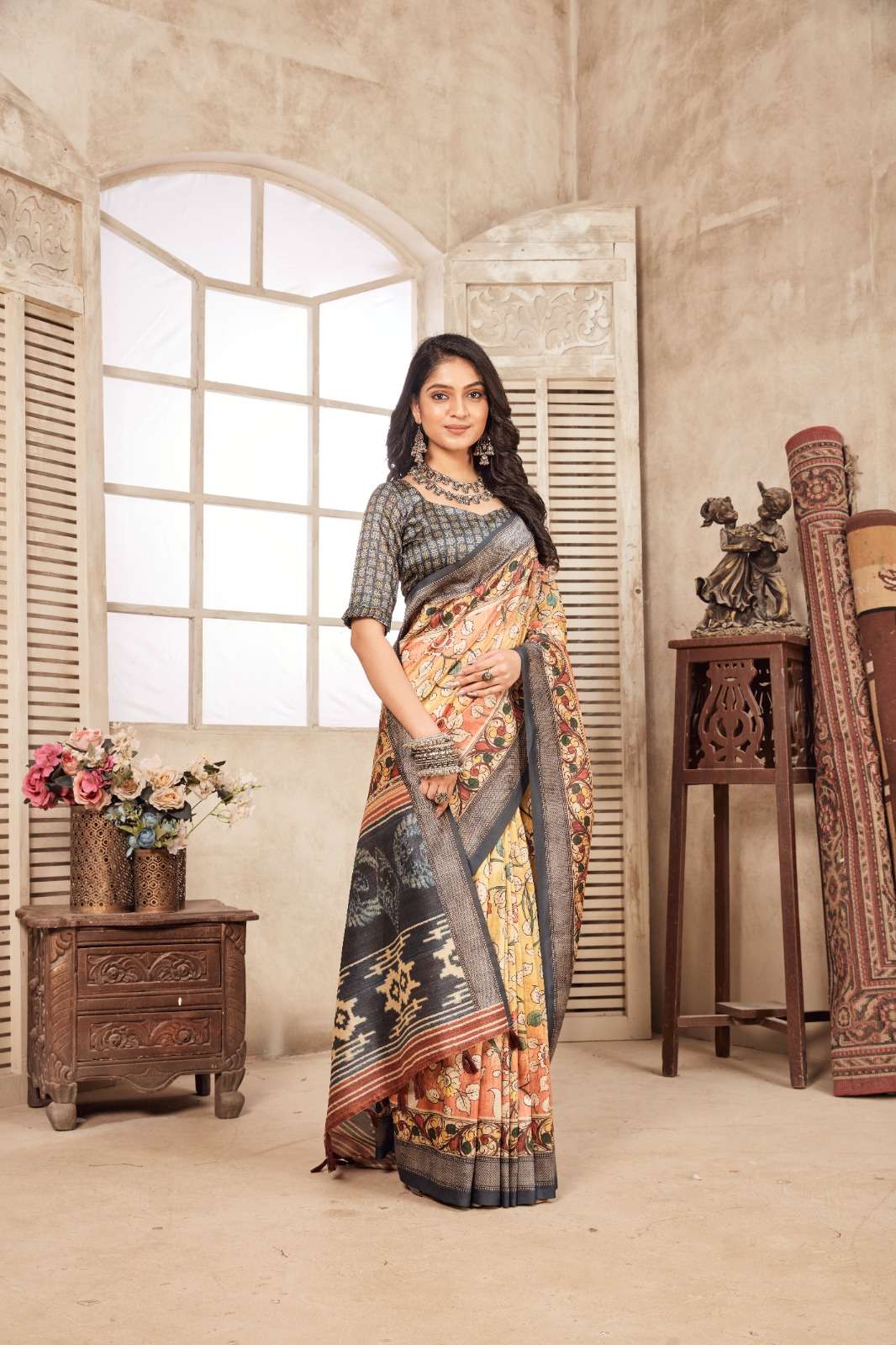 RANGEEN BY STREE FASHION 1631 TO 1636 SERIES DESIGNER SILK SAREES