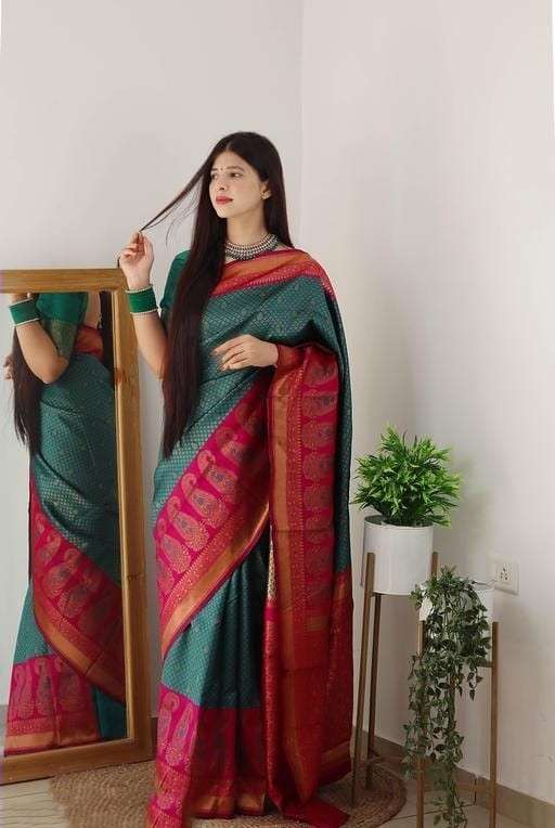 RASHMIKA SILK BY ASLIWHOLESALE DESIGNER SOFT LITCHI SILK SAREES