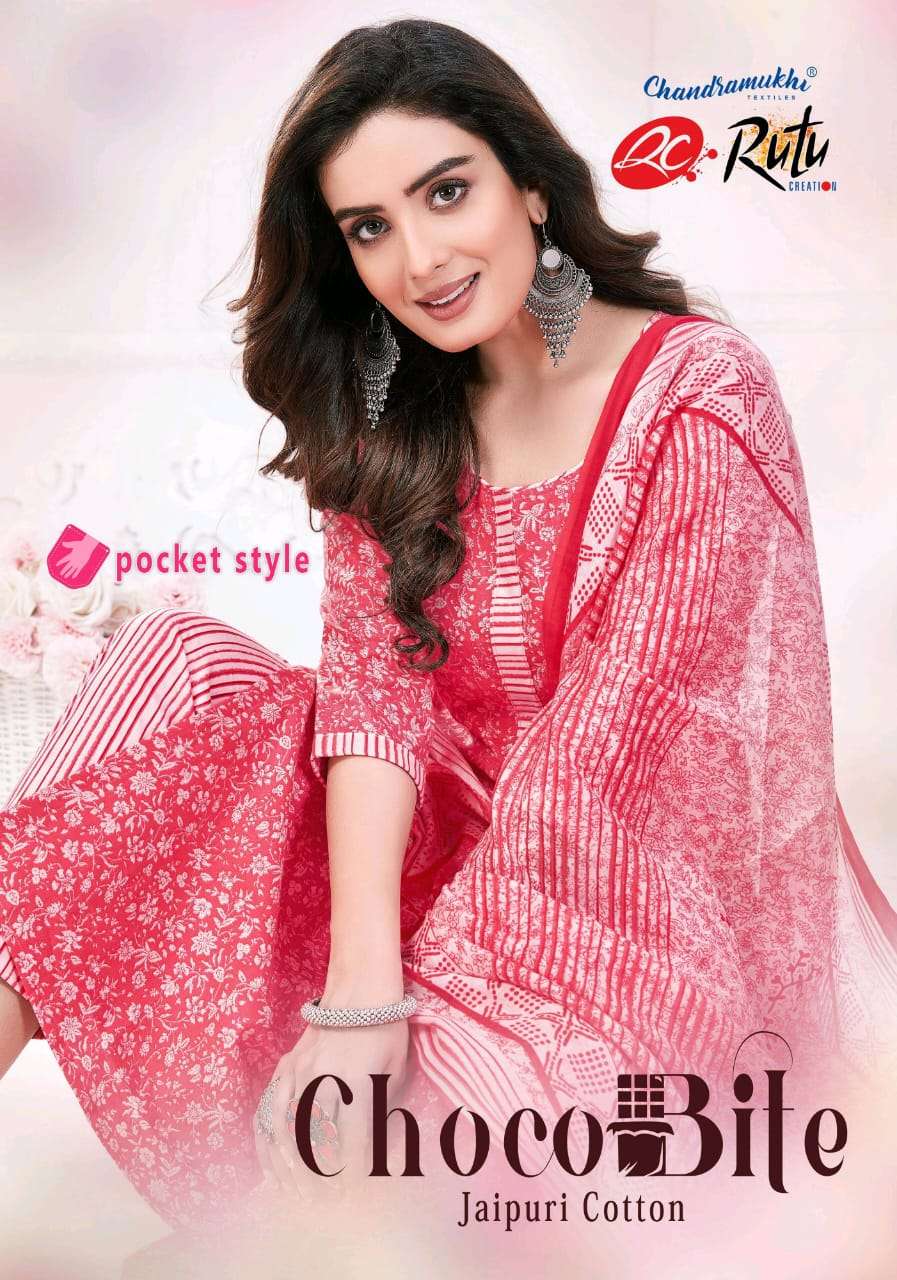 RITU CHOCOBITE VOL-1 BY ASLIWHOLESALE DESIGNER COTTON PRINTED DRESSES