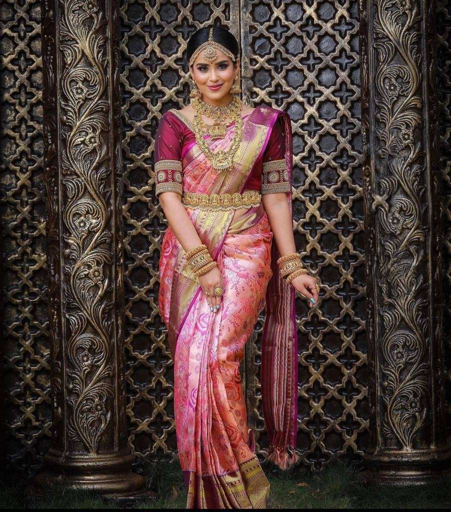 SAPTAPADI SILK BY ASLIWHOLESALE DESIGNER SOFT LITCHI SILK SAREES