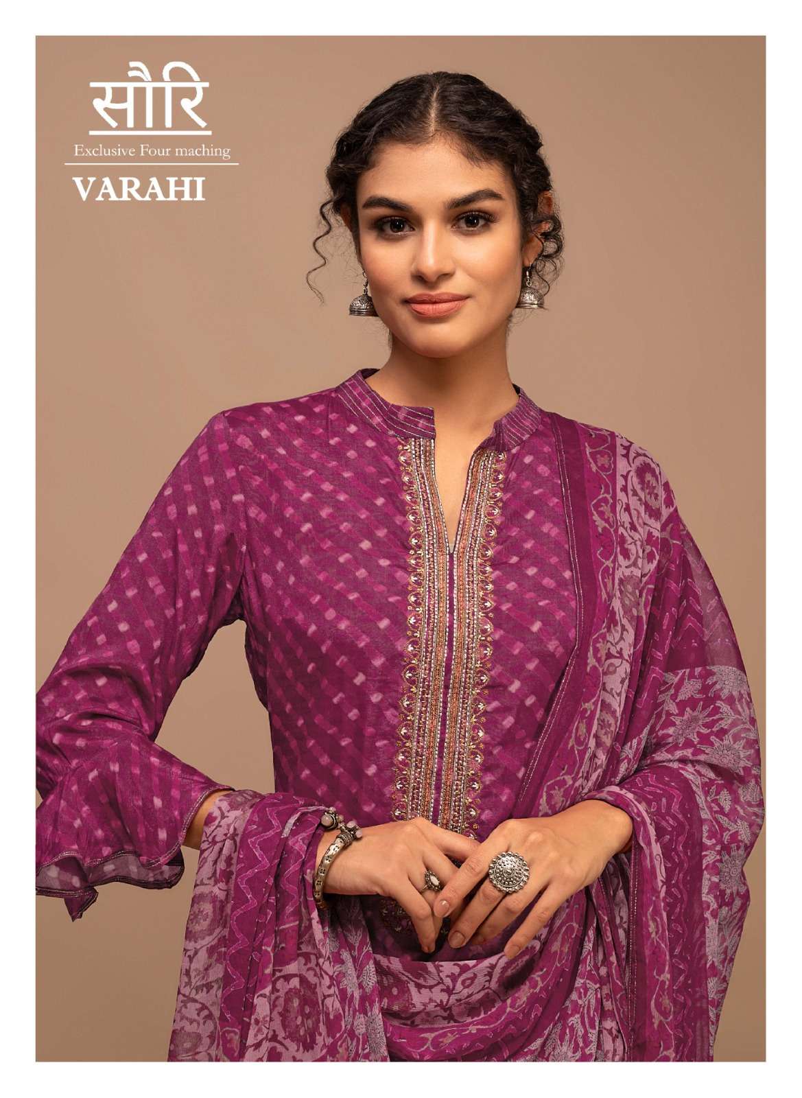 SAURI VARAHI BY SAANJA 1797 TO 1799 SERIES HEAVY VISCOSE PRINTED WORK DRESSES