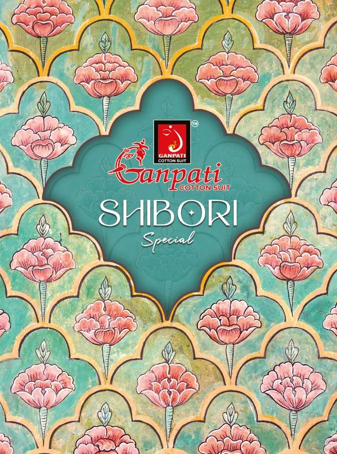 SHIBORI SPECIAL BY GANPATI COTTON SUIT 001 TO 006 SERIES COTON DRESSES