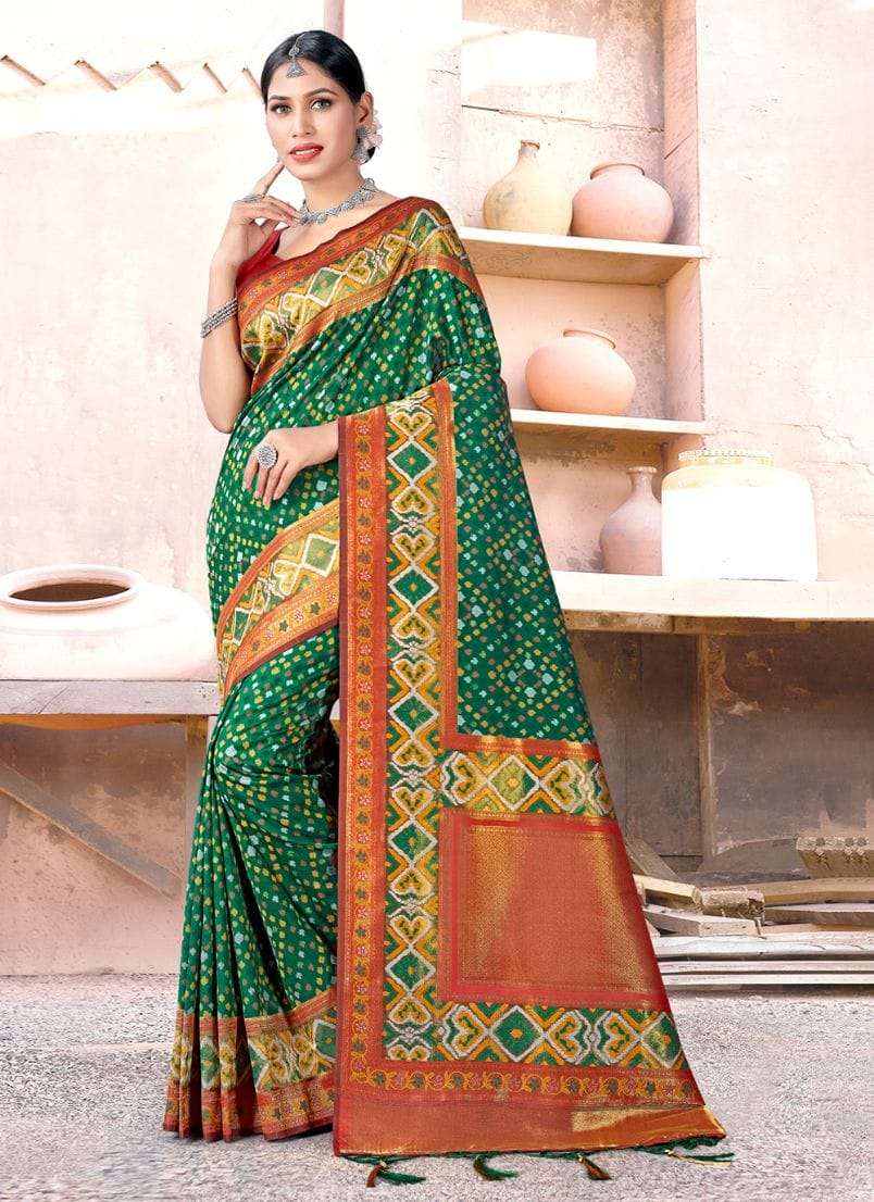 VARMALA BY BUNAWAT 1001 TO 1006 SERIES BANARASI SILK WORK SAREES