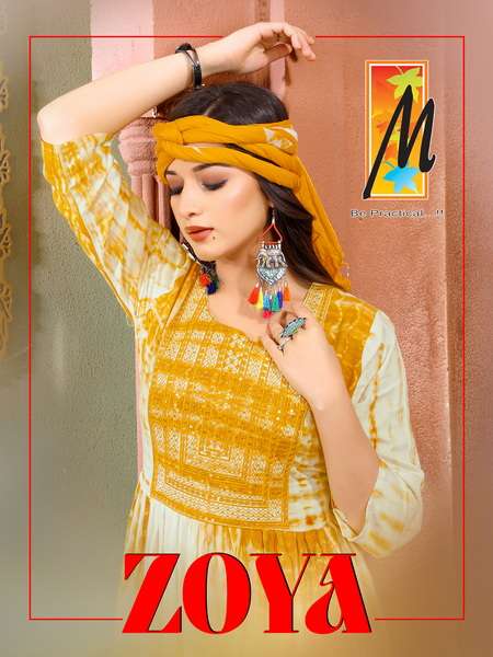 ZOYA BY MASTER 1001 TO 1007 SERIES DESIGNER RAYON PRINT DRESSES