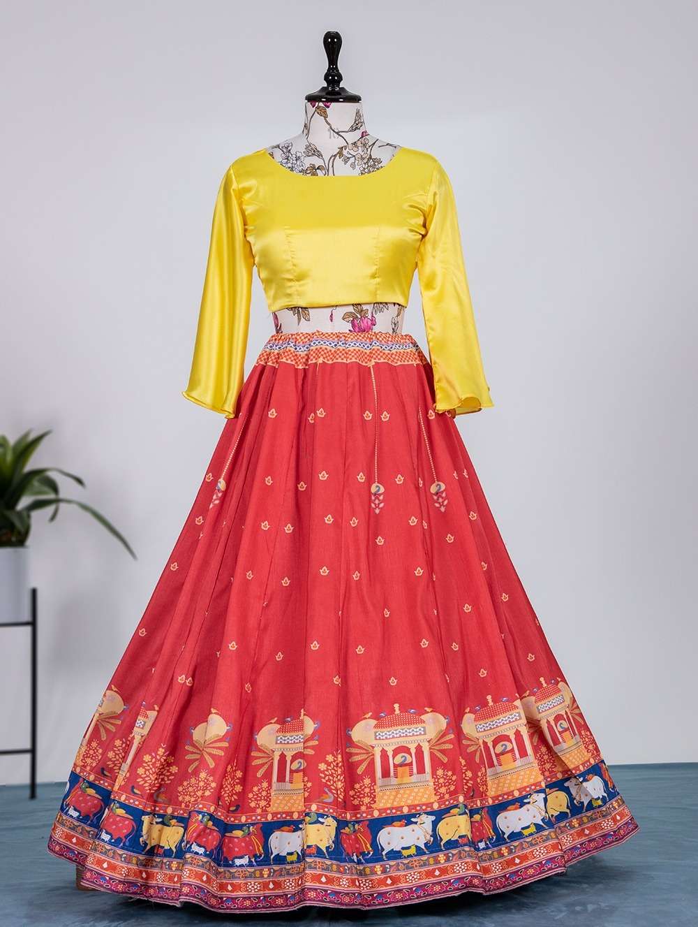 1220 COLOURS BY ASLIWHOLESALE FANCY DESIGNER SILK LEHENGAS