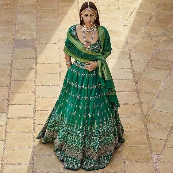 1250 COLOURS BY ASLIWHOLESALE FANCY DESIGNER SILK LEHENGAS