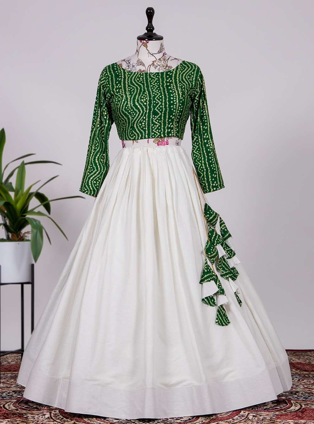 1626 COLOUR BY ASLIWHOLESALE DESIGNER SOFT PURE COTTON LEHENGAS