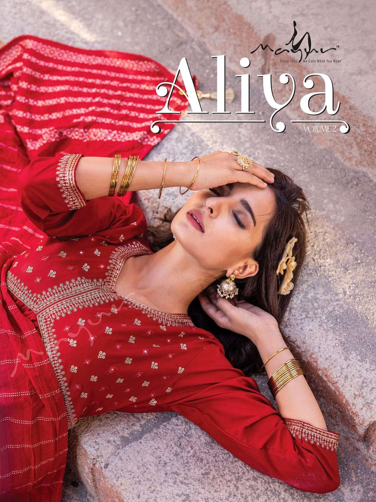 ALIYA VOL-2 BY MAYUR 101 TO 106 SERIES RAYON STICHED DRESSES