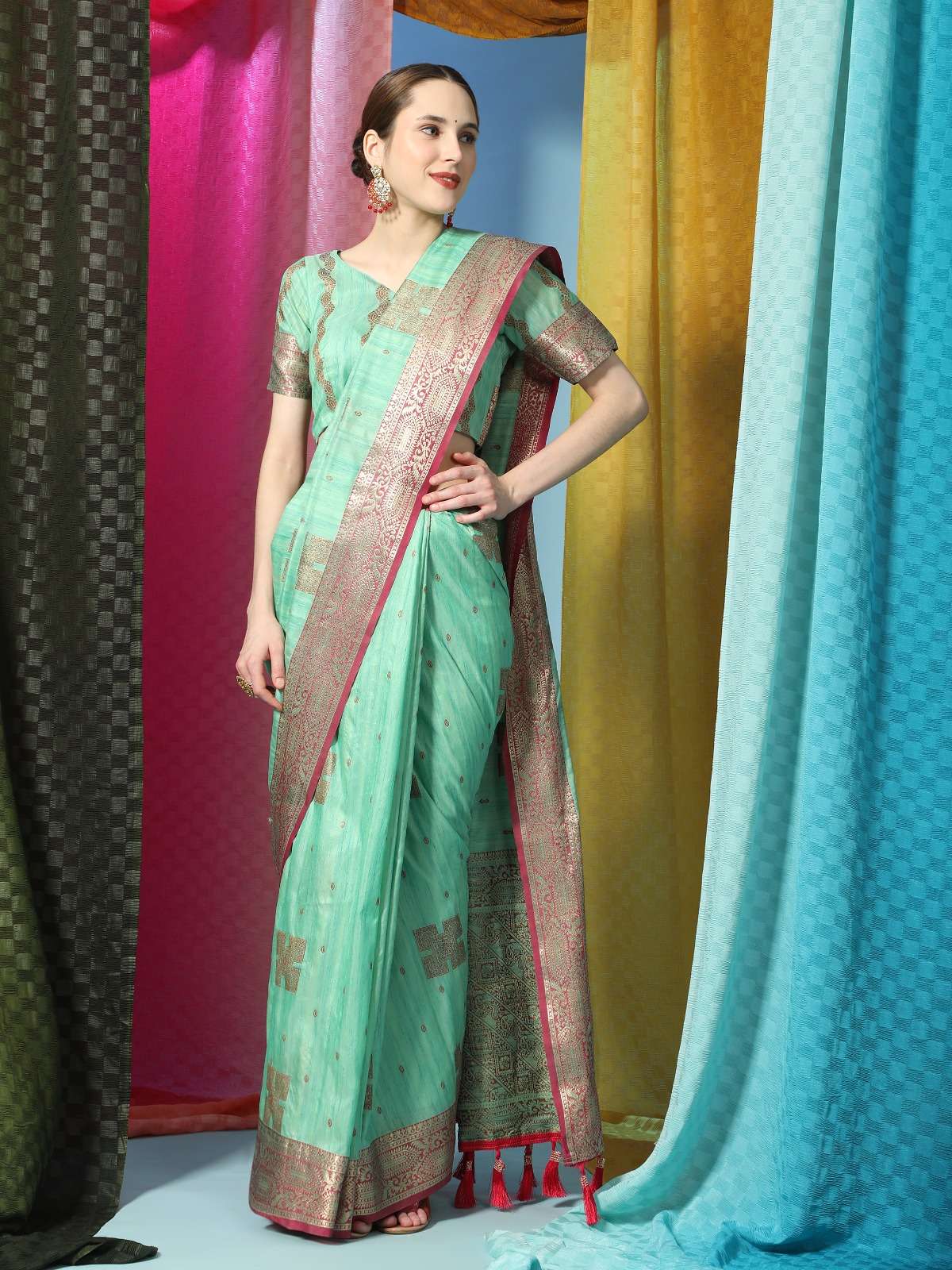 AMRUTA SILK BY ASLIWHOLESALE DESIGNER SOFT SILK ZARI WEAVING SAREES