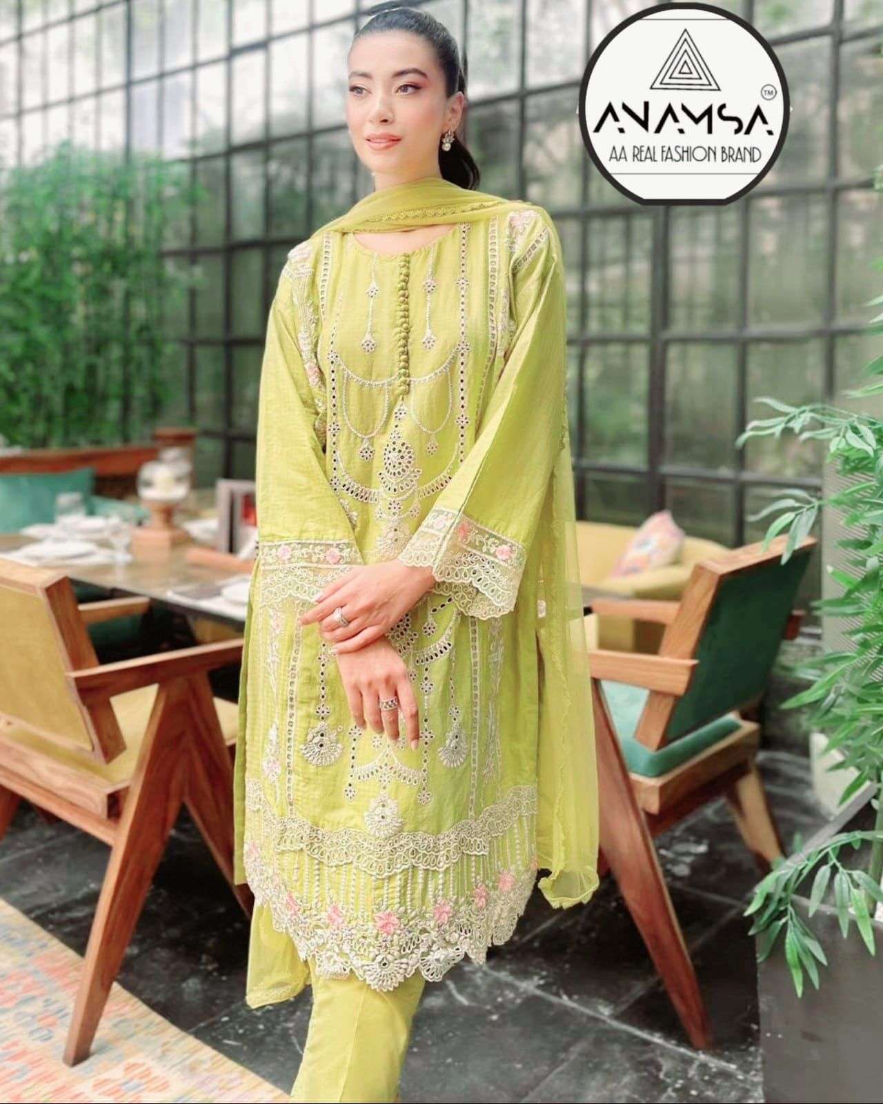 ANAMSA 223 BY ASLIWHOLESALE DESIGNER HEAVY COTTON WORK DRESS