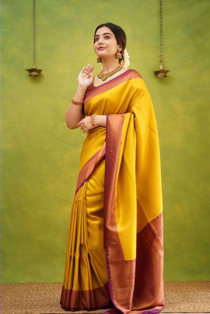 ANUSHKA BY ASLIWHOLESALE FANCY SOFT LITCHI SILK SILK DESIGNER SAREE