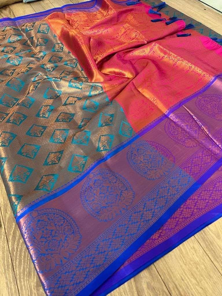 CHARVI VOL-10 BY ASLIWHOLESALE DESIGNER BANARASI SILK SAREES