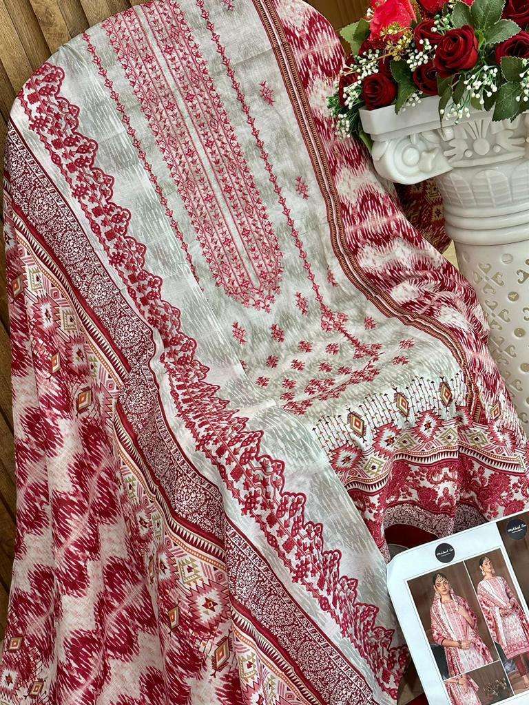 CHEVRON 1117 BY MEHBOOB TEX COTTON EMBROIDERY PAKISTANI DRESSES