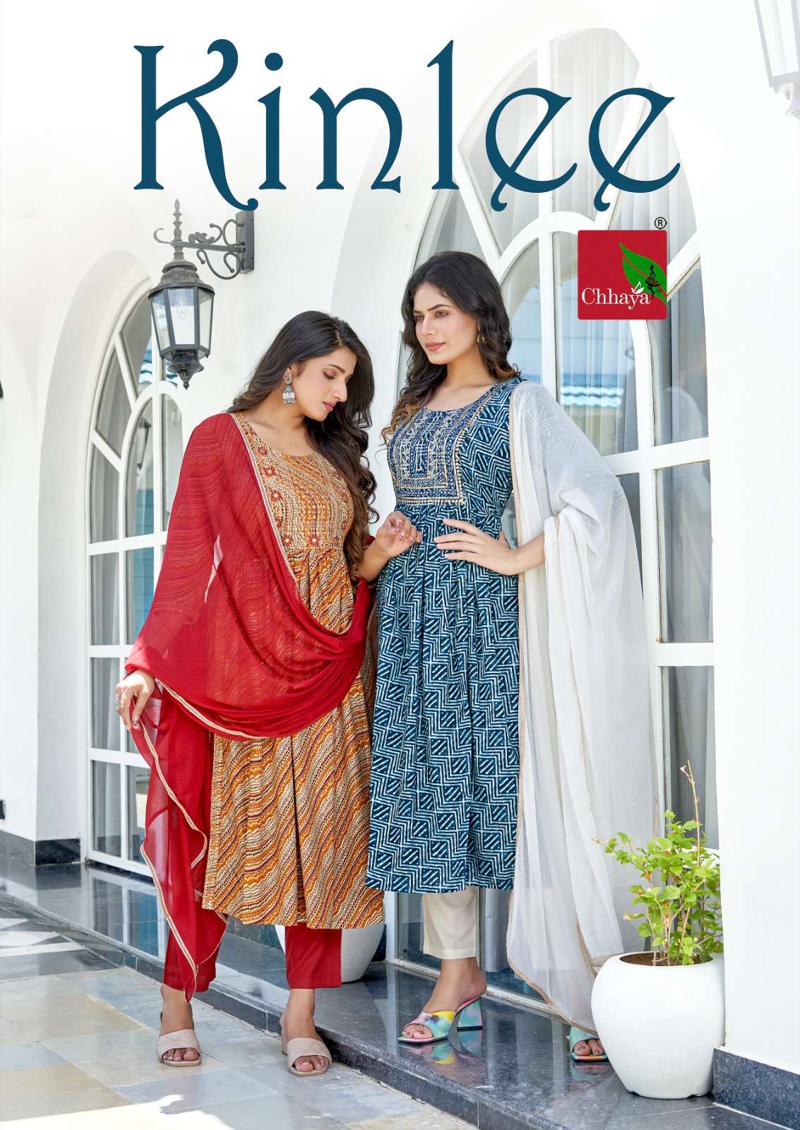 CHHAYA KINLEE BY ASLIWHOLESALE 1001 TO 1006 SERIES RAYON DRESSES