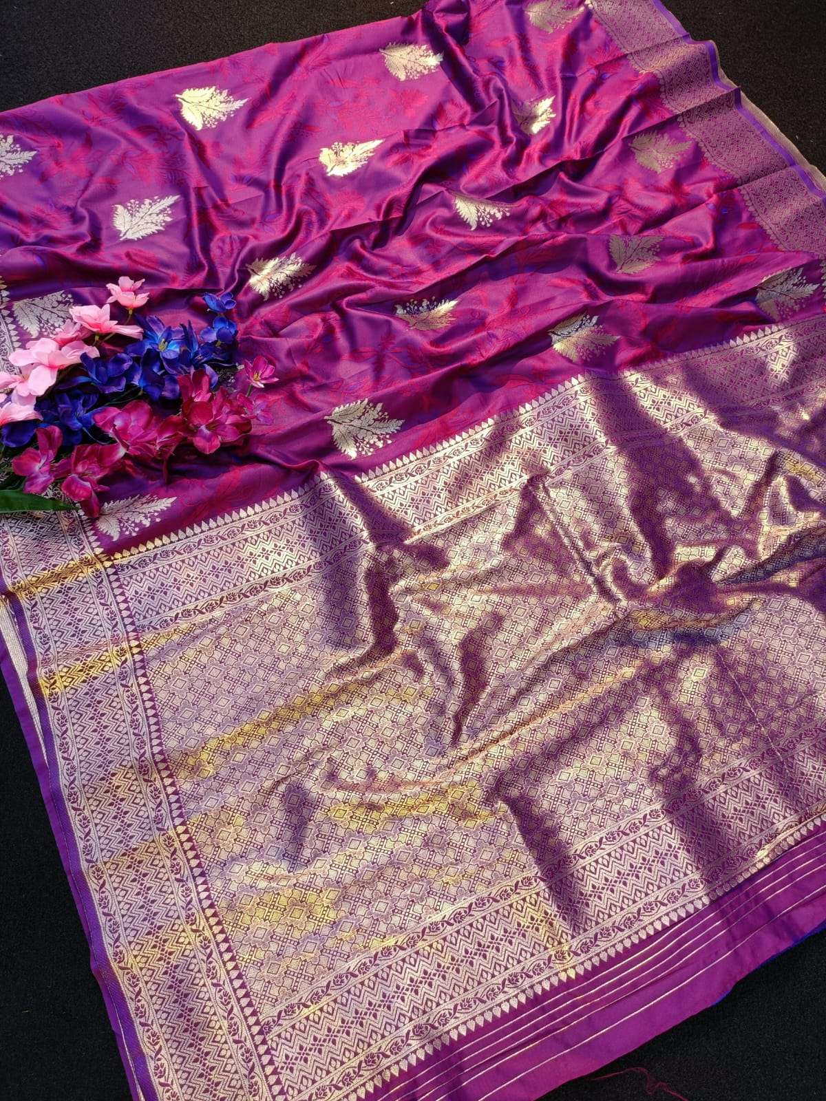 DHAKAI SILK BY ASLIWHOLESALE DESIGNER SOFT BANARASI SILK SAREES