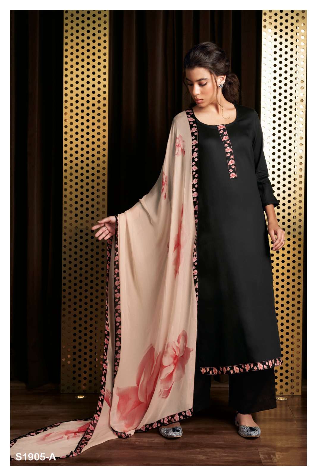 EVELYN 1905 BY GANGA FASHIONS PREMIUM COTTON SILK WORK DRESSES