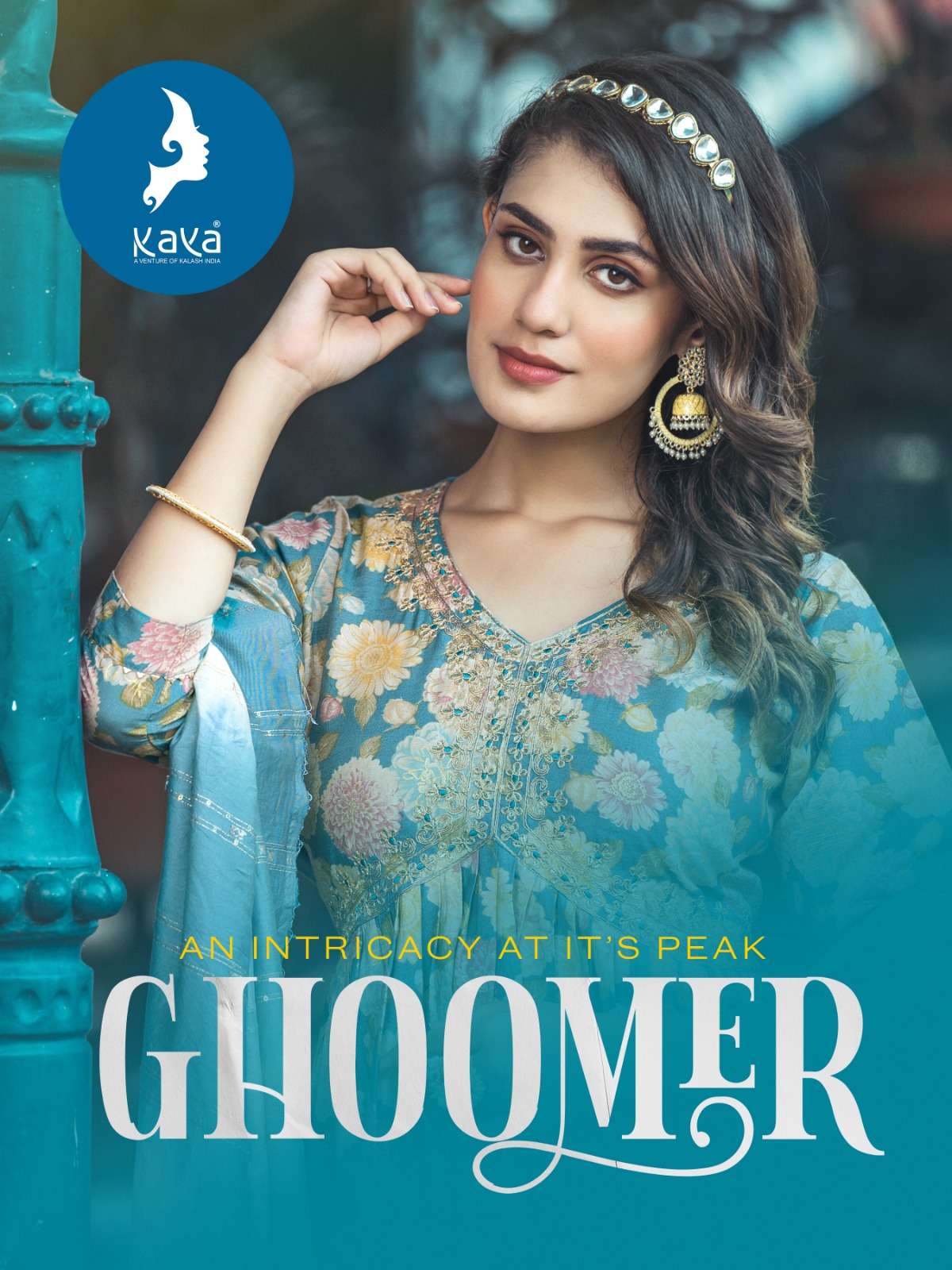 GHOOMER BY KAYA 01 TO 08 SERIES DESIGNER RAYON PRINTED DRESSES