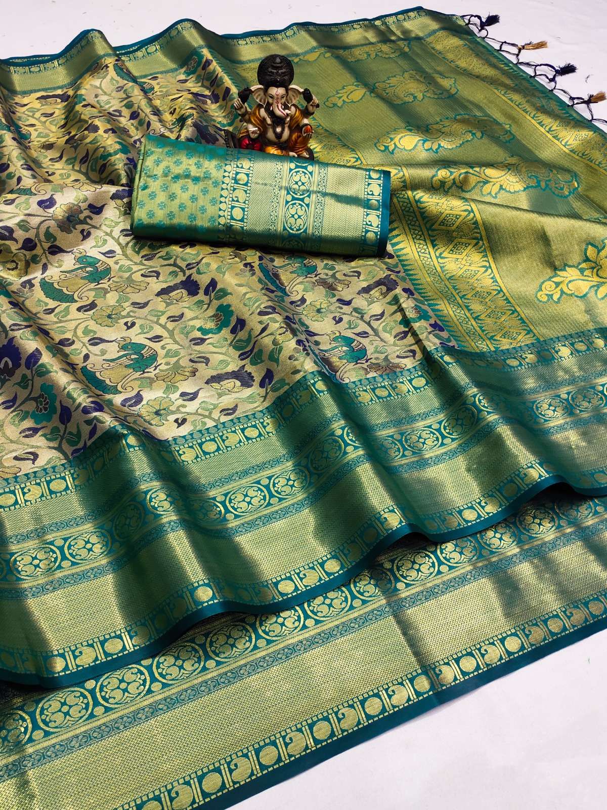 HEMADRI BY ASLIWHOLESALE FANCY KANJIVARM SILK DESIGNER SAREES