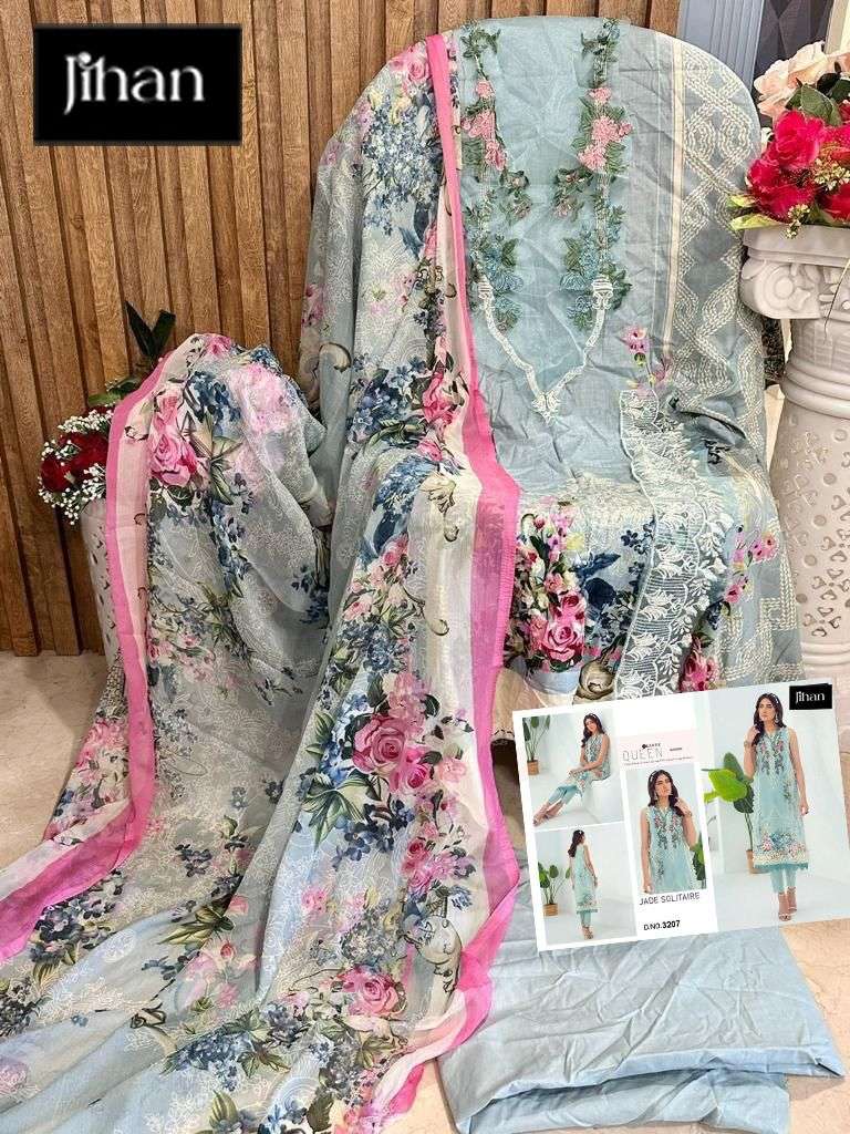 JIHAN JADE SOLITAIRE BY ASLIWHOLESALE DESIGNER HEAVY COTTON DRESSES