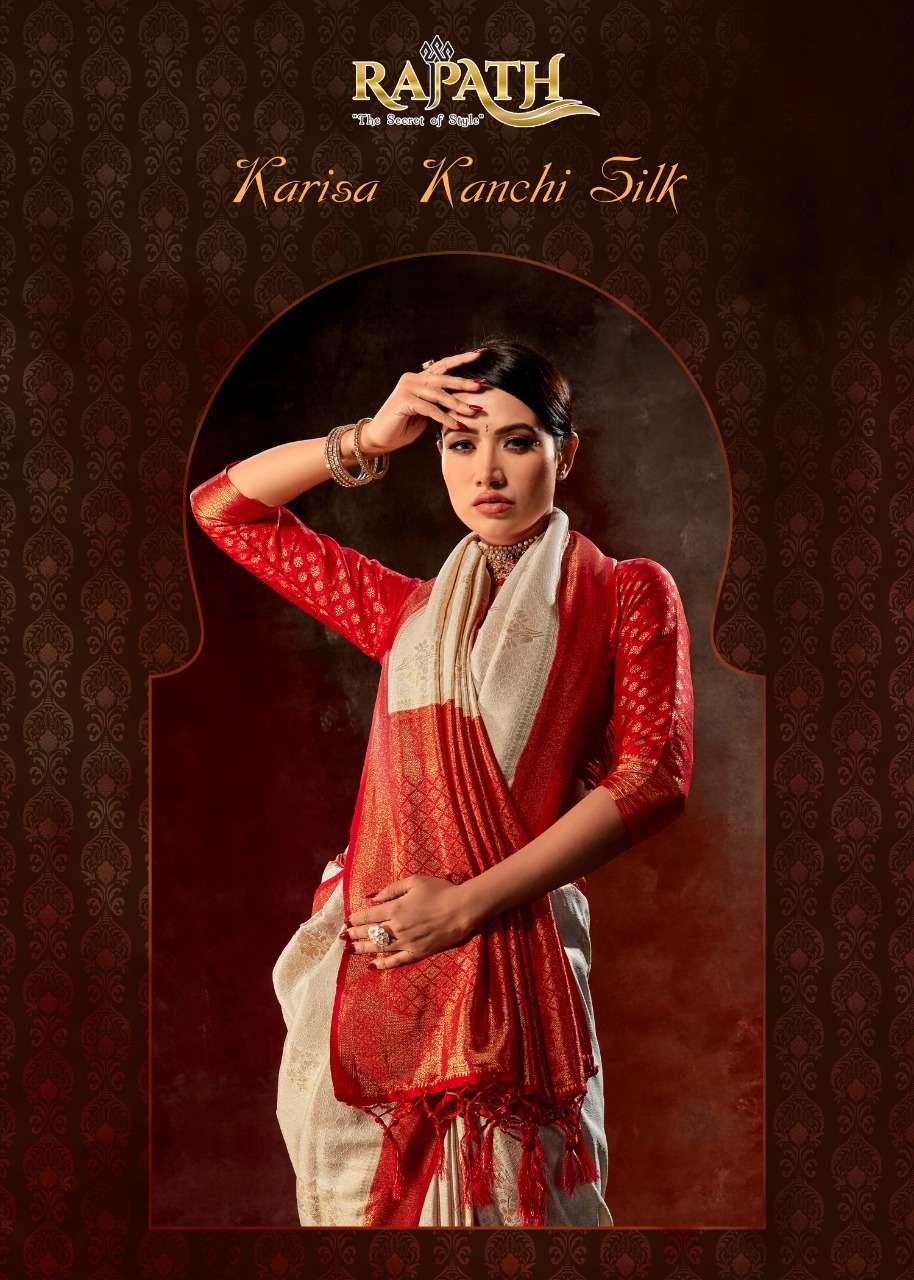 KARISA KANCHI SILK BY RAJPATH 89001 TO 89002 SERIES SOFT KANCHI SILK SAREES