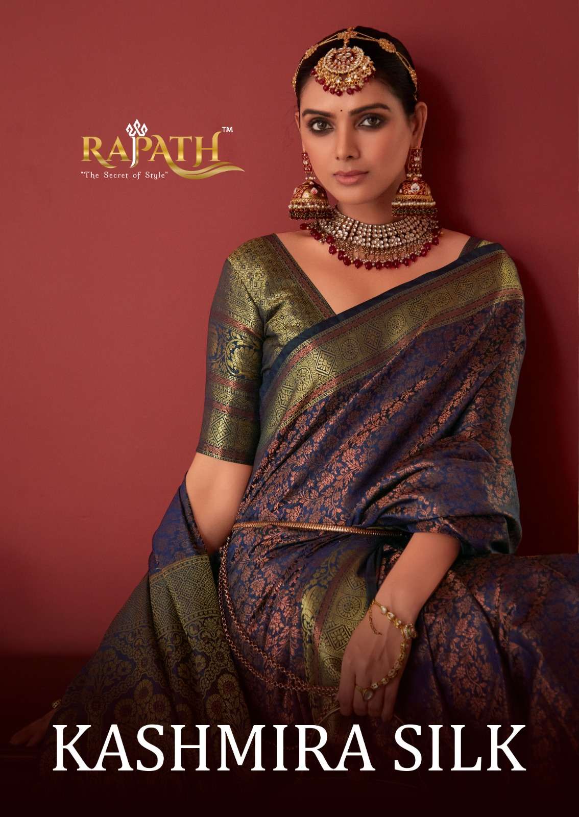 KASHMIRA SILK  BY RAJPATH 143001 TO 143006 SERIES SOFT KANJIVARAM SAREES