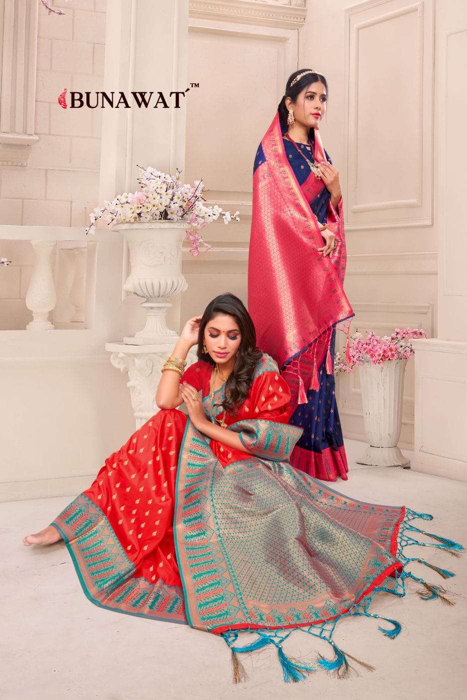 KOHINOOR SILK BY BUNAWAT 1001 TO 1006 SERIES BANARASI SILK WORK SAREES