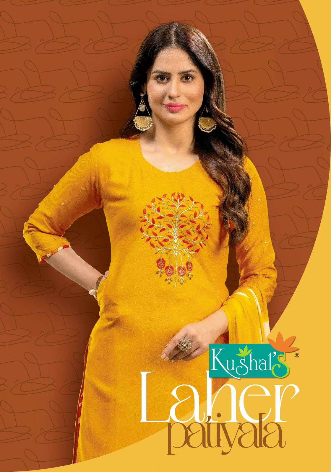 KUSHAL LAHER PATIYALA BY ASLIWHOLESALE 23401 TO 23410 SERIES RAYON DRESSES