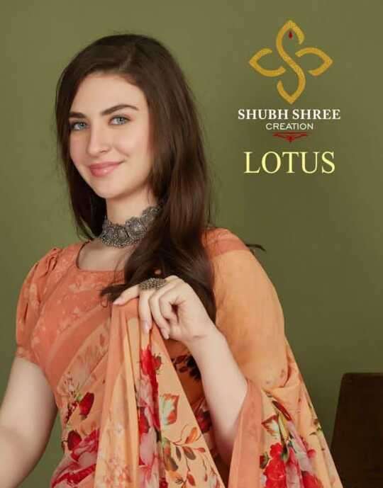 LOTUS BY SHUBH SHREE CREATION 1001 TO 1005 SERIES FANCY PRINT SAREES