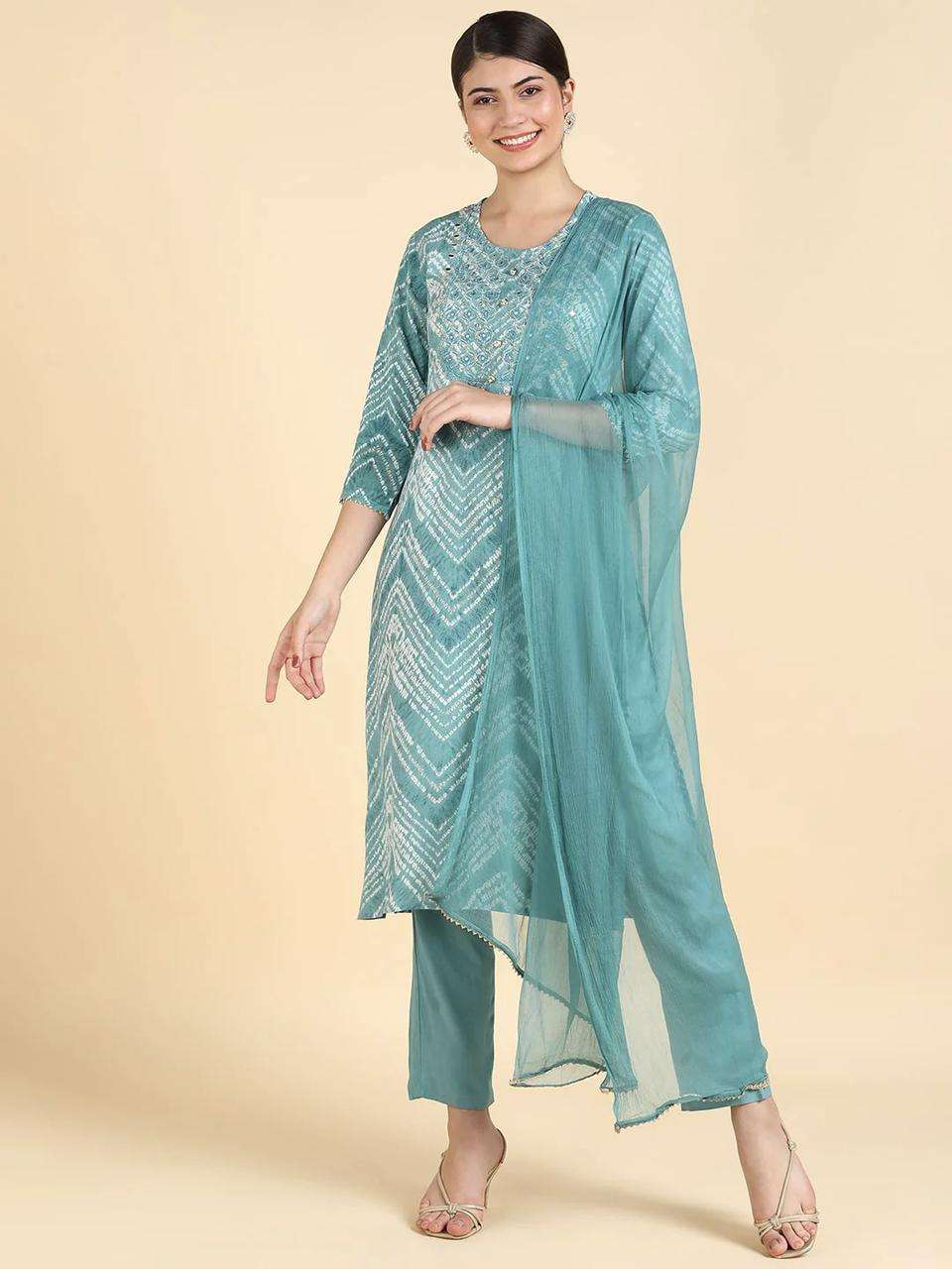 MAISHA VOL-329 BY ASLIWHOLESALE DESIGNER FACNY VISCOSE RAYON DRESS