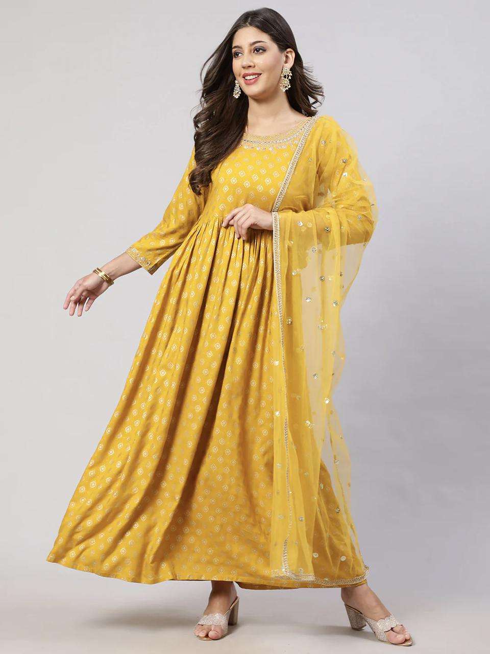 MAISHA VOL-351 BY ASLIWHOLESALE DESIGNER FACNY VISCOSE RAYON DRESSES