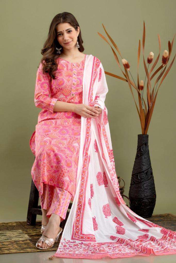 MAISHA VOL-356 BY ASLIWHOLESALE DESIGNER FACNY COTTON DRESSES