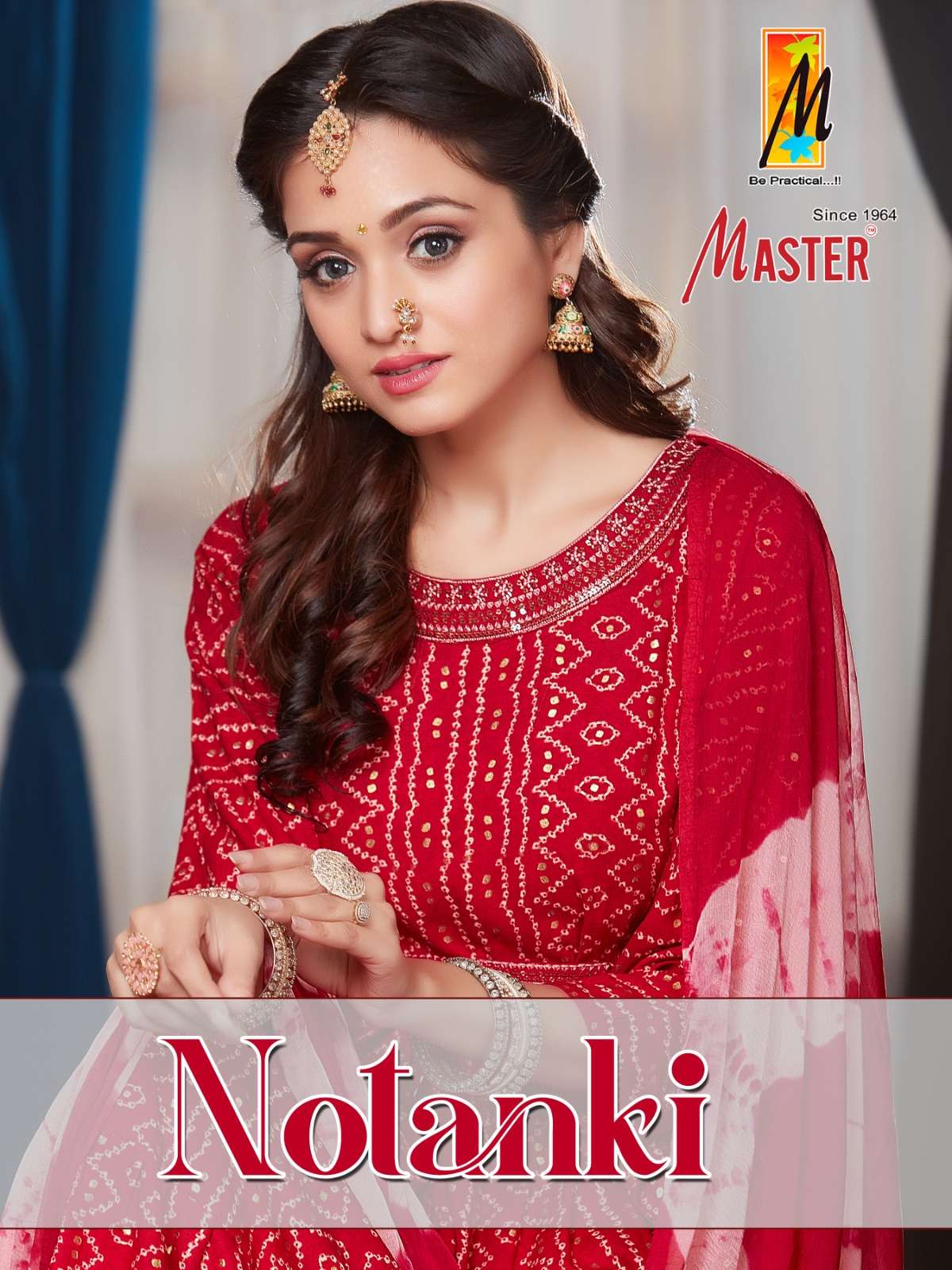 NOTANKI BY MASTER 1001 TO 1008 SERIES DESIGNER RAYON PRINT DRESSES