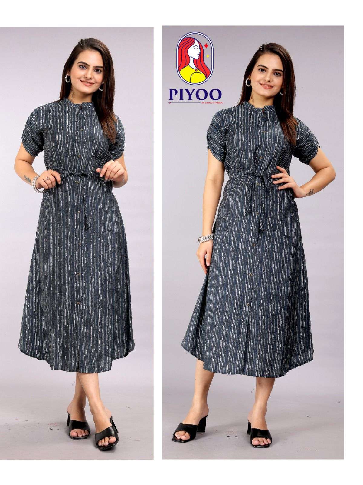 PIYOO BY ASLIWHOLESALE DESIGNER FACNY MODAL PRINT KURTIS