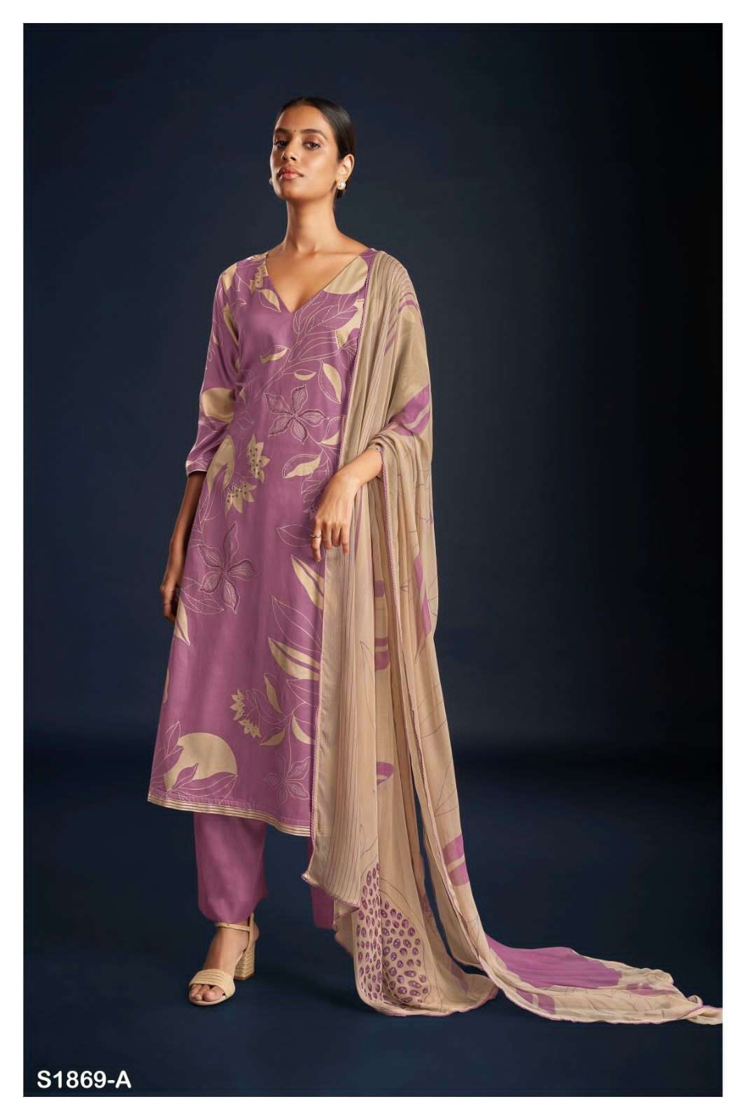 RAIMONA 1869 BY GANGA FASHIONS HEAVY PREMIUM COTTON SILK PRINTED DRESSES