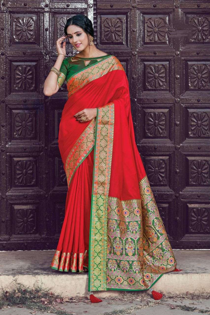 RAKHI SPECIAL VOL-3 BY ASLIWHOLESALE DESIGNER KANJIVARAM SOFT SILK SAREES