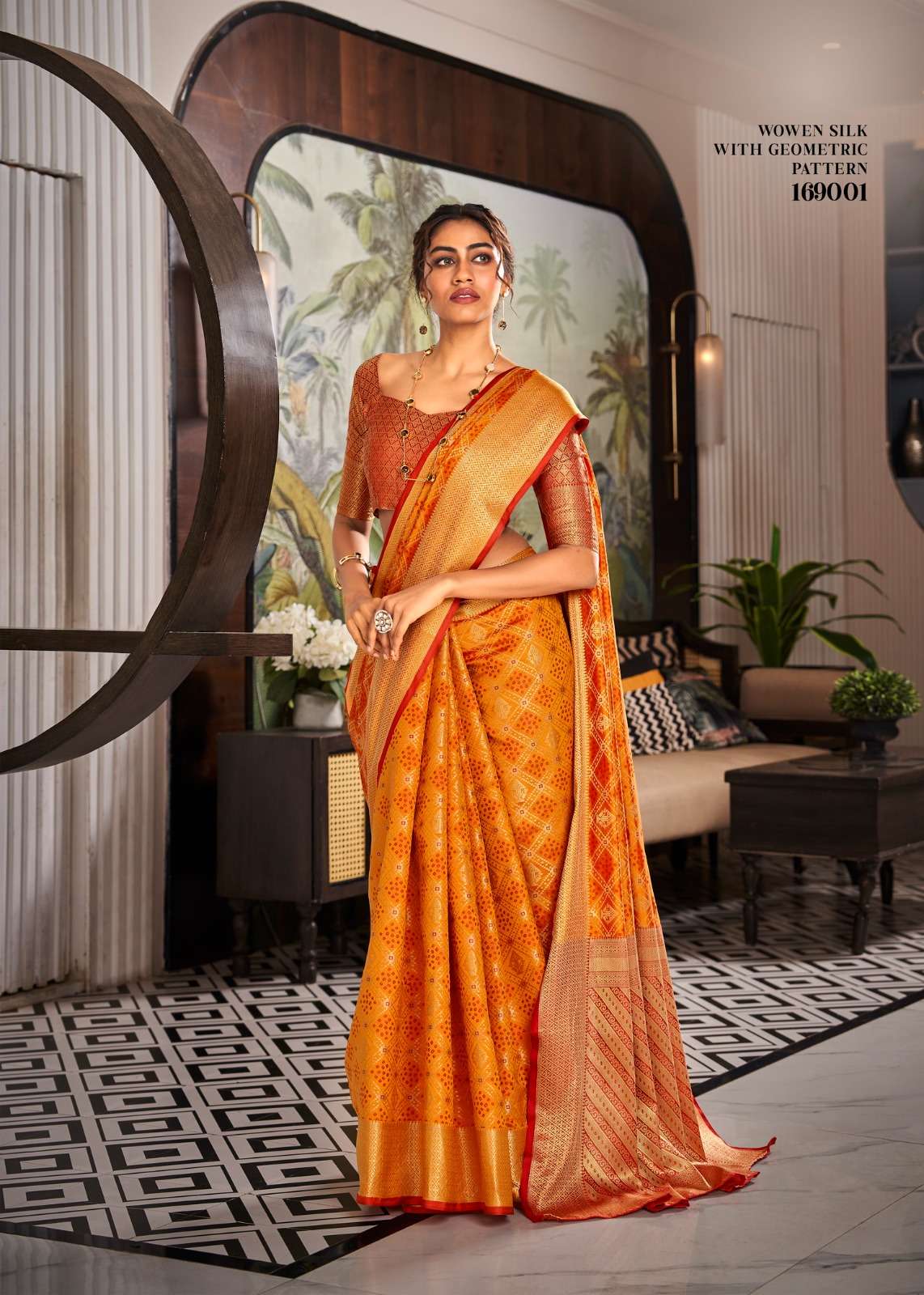 RANGOON BY RAJPATH 169001 TO 169006 SERIES HANDLOOM WEAVING SILK SAREES