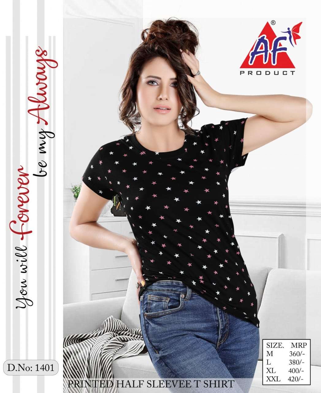 REHA VOL-6 BY ASLIWHOLESALE FANCY HOSIERY COTTON LATEST TOPS