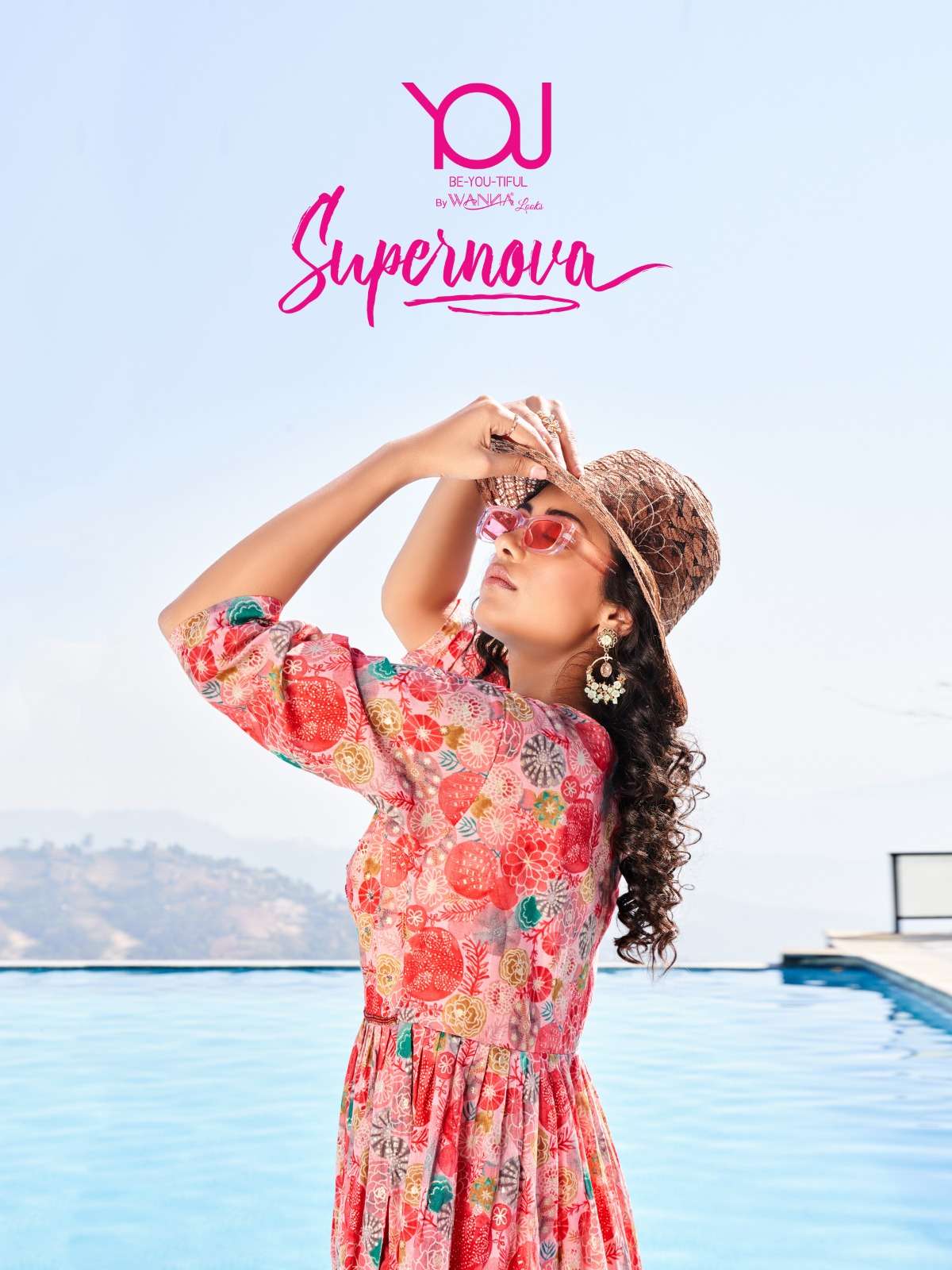 SUPERNOVA BY YOU 1001 TO 1006 SERIES SOFT CAMBRIC COTTON KURTIS