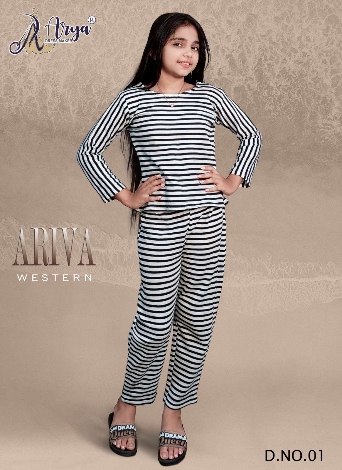 TANU AND ARIVA BY ARYA DRESS MAKER FANCY COTTON AND LYCRA KIDS WEAR TOPS