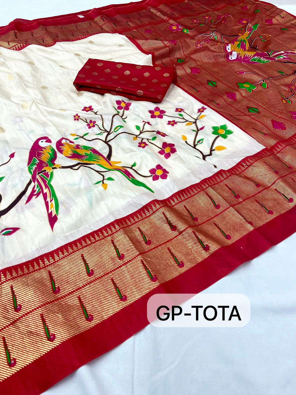 TOTA BY ASLIWHOLESALE FANCY DOLA SILK DESIGNER SAREES