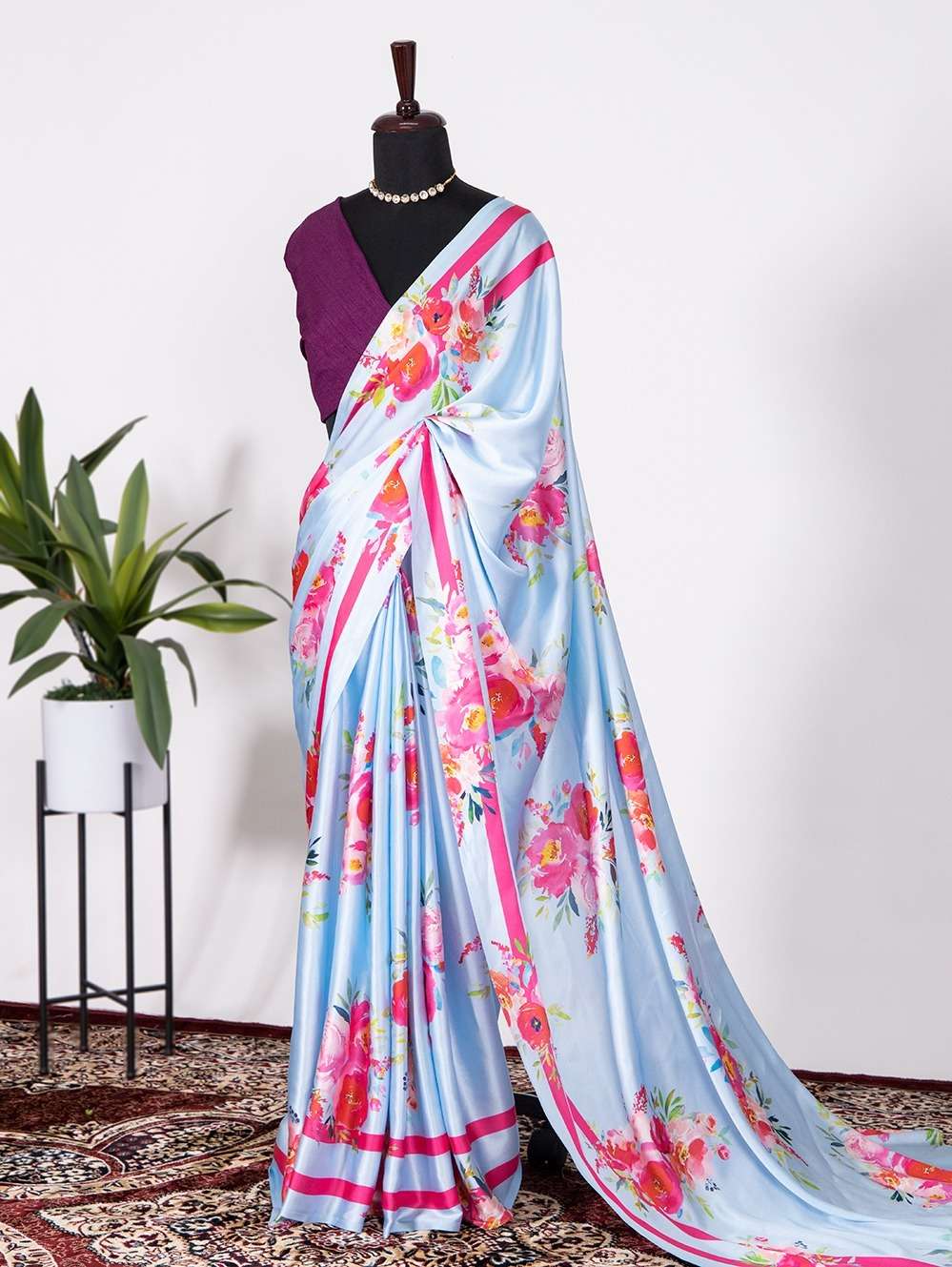 7076 COLOUR BY ASLIWHOLESALE FANCY DESIGNER SATIN SILK SAREES