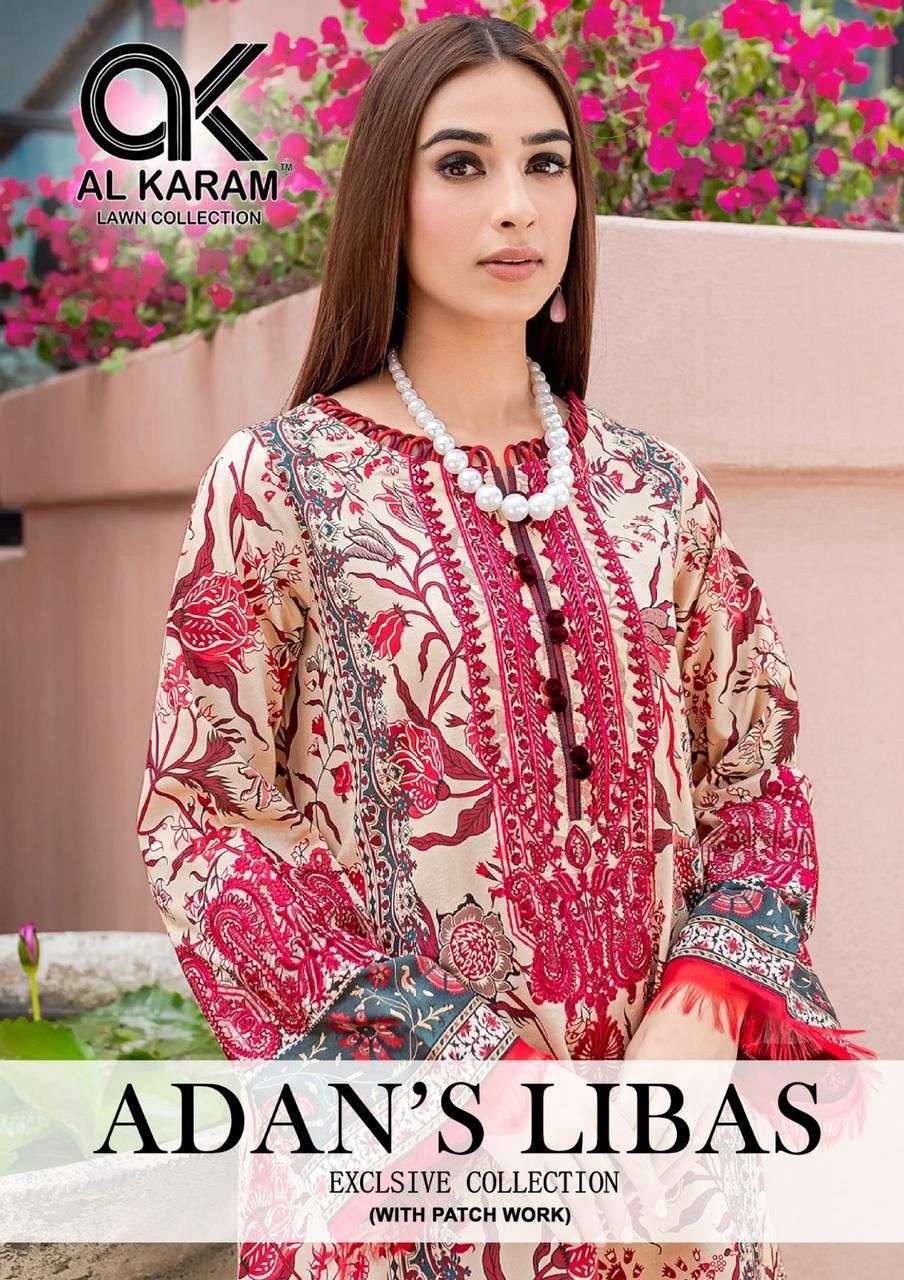 ADAN LIBAS BY AL KARAM 1001 TO 1006 SERIES COTTON WORK DRESSES