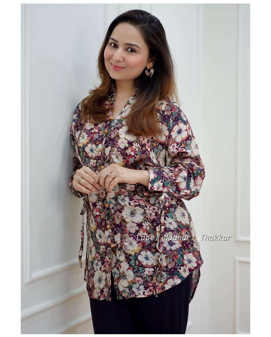 AKS VOL-15 BY ASLIWHOLESALE DESIGNER FACNY MUSLIN PRINTED TOPS