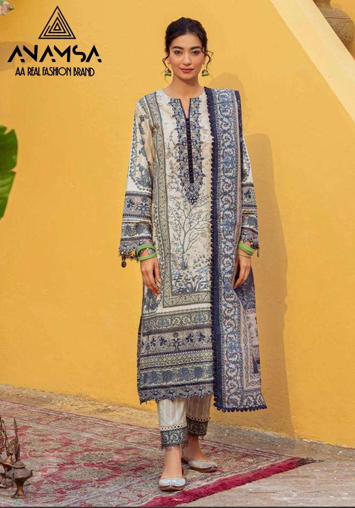 ANAMSA 235 BY ASLIWHOLESALE DESIGNER HEAVY COTTON WORK DRESS