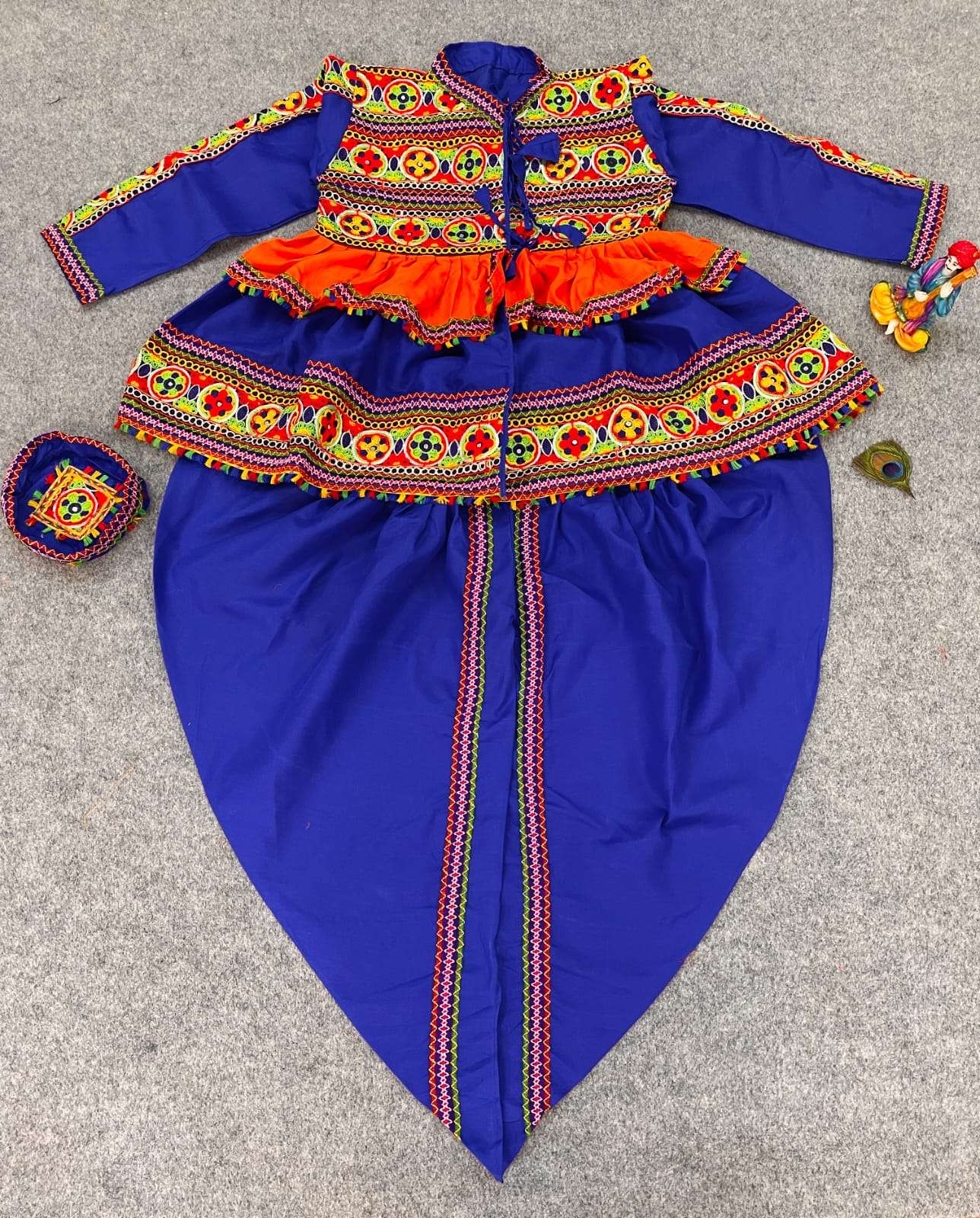 KEDIA VOL-02 BY ASLIWHOLESALE DESIGNER COTTON EMBROIDERY BOYS NAVRATRI KEDIA